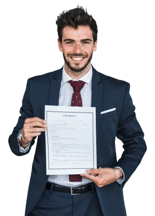 front-view-happy-man-holding-contract